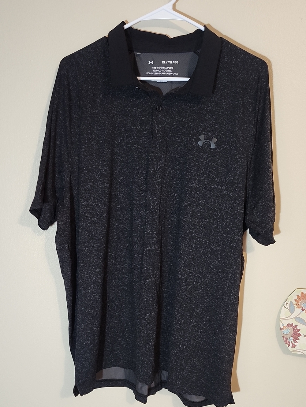 Under Armour Men's Iso ChillHeather Golf Polo XL